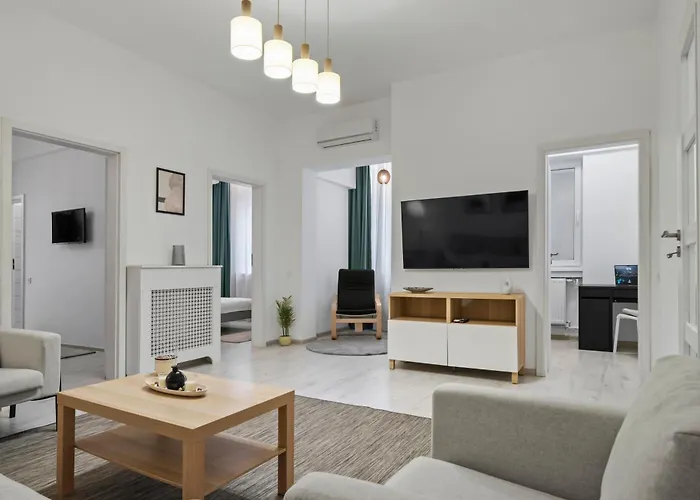 Scandinav 2bdr Piata Romana דירה בוקרשט